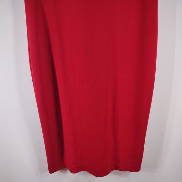 Express Red Dress with Lace, Size 0 - Picture 5 of 9